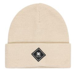 Czapka DC Shoes. Szare czapki zimowe DC Shoes, bez wzorów. Za 109.99 zł.