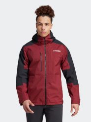 Adidas Kurtka outdoor Terrex Xploric RAIN.RDY Hiking IB4266 Bordowy Regular Fit. Czerwone kurtki outdoor i hardshell Adidas, m, bez wzorów, z syntetyku, bez kaptura. Za 1,599.00 zł.