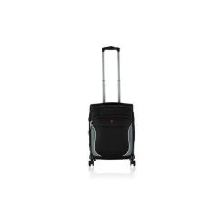 Traveller Expand Walizka podróżna na kółkach w kolorze czarnym. Czarne walizki Erima, bez wzorów, z materiału. Za 393.99 zł.
