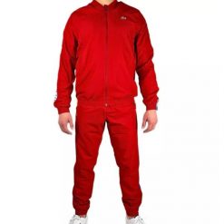 Dres treningowy męski Lacoste Sport. Czerwone komplety dresowe LACOSTE, m, bez wzorów, z bawełny, bez ramiączek. Za 632.00 zł.