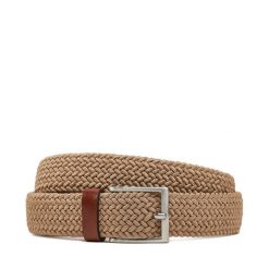 Pasek Męski Guess. Brązowe paski Guess, z aplikacjami. Za 199.99 zł.