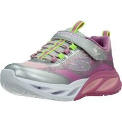 Buty SKECHERS COSMIC GLOW Srebrny. Szare buty sportowe casual Skechers, bez wzorów, bez zapięcia, skechers sport. Za 233.58 zł.