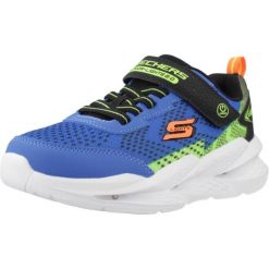 Buty SKECHERS METEOR LIGHTS 2.0 Niebieski. Niebieskie buty trekkingowe Skechers, bez wzorów, z syntetyku, bez zapięcia. Za 216.99 zł.