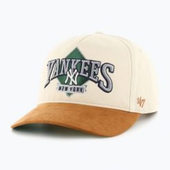 Czapka z daszkiem 47 Brand New York Yankees Mets The Diamond Hitch. Brązowe czapki z daszkiem 47 Brand, na zimę, bez wzorów. Za 218.00 zł.