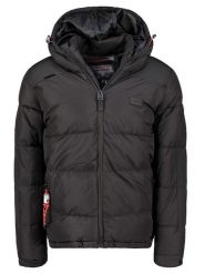 Geographical Norway Kurtka pikowana w kolorze czarnym rozmiar: XXL. Czarne kurtki Geographical Norway, xxl, bez wzorów, bez kaptura. Za 237.17 zł.