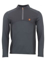 Peak Mountain Koszulka funkcyjna "Calais" w kolorze antracytowym rozmiar: M. Czarne t-shirty sportowe Peak Mountain, bez wzorów, bez ramiączek, outdoorowe. Za 130.99 zł.