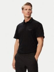 BOSS Polo Spirit70Jacq S 50560415 Czarny Regular Fit. Czarne koszulki polo Boss, l, bez wzorów, z bawełny, bez kołnierzyka, bez ramiączek. Za 799.99 zł.