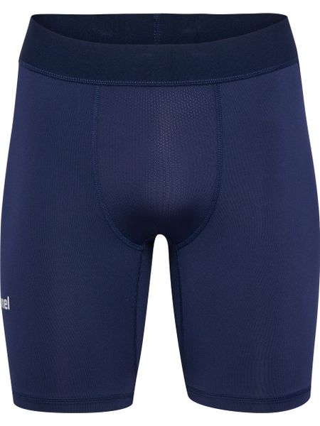 Szorty Hummel Bl Performance. Niebieskie bielizna termoaktywna Hummel, xl, bez wzorów, z materiału, bez ramiączek, na fitness i siłownię. Za 153.00 zł.