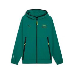 Kurtka z kapturem męska Puma AMF1 LIFESTYLE PUMATECH zielona 63444404 r S. Zielone kurtki Puma, m, bez wzorów, z elastanu, z kapturem. Za 377.00 zł.