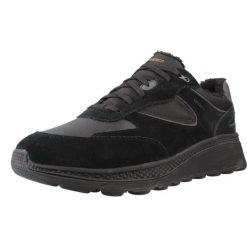 Buty GEOX U56HGB 02285 Czarny. Czarne buty turystyczne Geox, bez wzorów, ze skóry, bez zapięcia, na fitness i siłownię. Za 480.99 zł.