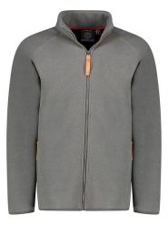 Geographical Norway Kurtka polarowa "Tasco" w kolorze szarym rozmiar: M. Szare kurtki Geographical Norway, m, bez wzorów, z polaru, bez kaptura. Za 176.50 zł.