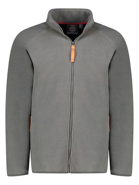 Geographical Norway Kurtka polarowa "Tasco" w kolorze szarym rozmiar: L. Szare kurtki Geographical Norway, l, bez wzorów, z polaru, bez kaptura. Za 159.59 zł.