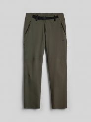 4F Spodnie trekkingowe szybkoschnące męskie - khaki XL. Brązowe spodnie materiałowe 4F, na imprezę, l, bez wzorów, z materiału. Za 399.99 zł.