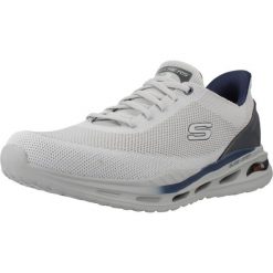 Buty SKECHERS ARCH FIT ORVAN Szary. Szare buty sportowe casual Skechers, bez wzorów, bez zapięcia. Za 390.00 zł.
