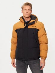 Timberland Kurtka puchowa TB0A6267P571 Żółty Regular Fit. Żółte kurtki Timberland, l, bez wzorów, z puchu, bez kaptura. Za 629.99 zł.
