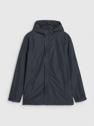 4F Kurtka przejściowa męska - czarna 3XL. Czarne kurtki 4F, m, bez wzorów, bez kaptura. Za 349.99 zł.