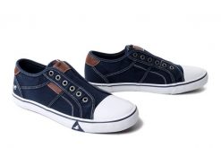 Mustang 26M0211005 jeans, tenisówki i trampki m?skie. Niebieskie trampki Mustang, m, bez wzorów, bez zapięcia. Za 209.90 zł.