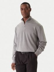Calvin Klein Sweter LV040BM356 Szary Regular Fit. Szare swetry rozpinane CALVIN KLEIN, m, bez wzorów, z bawełny, bez kołnierzyka, bez ramiączek. Za 559.99 zł.