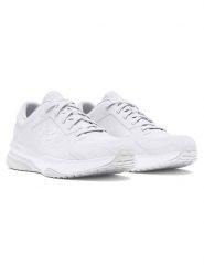 Under Armour Skórzane buty sportowe "Edge LTHR" w kolorze białym rozmiar: 41. Białe buty treningowe Under Armour, bez wzorów, z materiału. Za 190.18 zł.