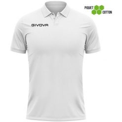 Letnia koszula polo Givova z bawełnianego piké - Sportowa elegancja. Koszule Givova, na lato, m, bez wzorów, z bawełny, bez kołnierzyka, bez ramiączek. Za 155.99 zł.