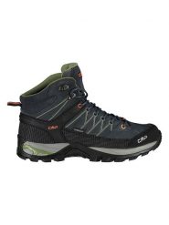 CMP Botki trekkingowe w kolorze antracytowym rozmiar: 42. Czarne buty trekkingowe CMP, bez wzorów, z materiału, bez zapięcia. Za 279.76 zł.