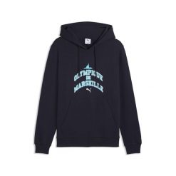 Męska bluza z kapturem Olympique de Marseille FtblCulture PUMA. Białe bluzy z kapturem Puma, m, bez wzorów, z kapturem. Za 279.00 zł.