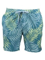 Quiksilver Szorty kąpielowe "Wild Fern Volley" w kolorze turkusowym rozmiar: S. Niebieskie kąpielówki Quiksilver, s, bez wzorów. Za 106.38 zł.