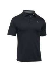 Under Armour Koszulka sportowa polo w kolorze czarnym rozmiar: XXL. Czarne koszulki polo Under Armour, bez wzorów, z materiału, bez ramiączek, outdoorowe. Za 134.85 zł.