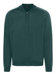 Maerz Muenchen Wełniany kardigan w kolorze morskim rozmiar: 54. Niebieskie swetry rozpinane Maerz Muenchen, bez wzorów, z wełny, bez kołnierzyka, bez ramiączek. Za 347.99 zł.