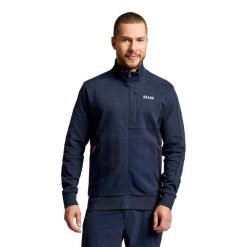 Bluza Sweter Dla Dorosłych Slam Deck Fz. Niebieskie bluzy z kapturem SLAM, na zimę, m, bez wzorów, z materiału, z kapturem. Za 568.99 zł.