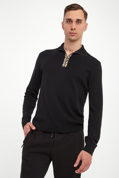 Sweter męski wełniany BURBERRY. Swetry nierozpinane Burberry, m, bez wzorów, z wełny, bez kołnierzyka, bez ramiączek. Za 3,889.00 zł.