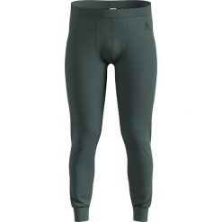 Spodnie Odlo BL BOTTOM long MERINO 200. Szare bielizna termoaktywna ODLO, bez wzorów, z wełny, bez ramiączek, trekkingowe. W wyprzedaży za 370.29 zł.