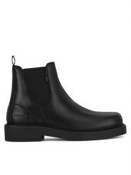 MEXX Sztyblety MW-2401-01 MI08 Czarny. Czarne botki sznurowane Mexx, bez wzorów, z nubiku, bez obcasa, bez zapięcia. Za 209.99 zł.