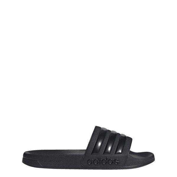 Klapki męskie basenowe Adidas ADILETTE. Białe klapki Adidas, z materiału. Za 119.00 zł.