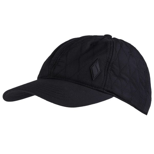 Czapka z daszkiem męska Skechers Quilted Diamond Cap. Czarne czapki z daszkiem Skechers, bez wzorów, z materiału. Za 149.99 zł.