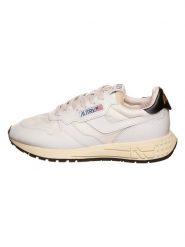 AUTRY Skórzane sneakersy "Relwind" w kolorze białym rozmiar: 42. Białe buty sportowe casual AUTRY, bez wzorów, z materiału, bez zapięcia. Za 456.87 zł.