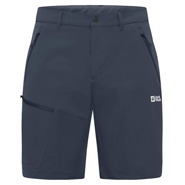 Spodenki trekkingowe męskie Jack Wolfskin Pico Trail. Niebieskie szorty Jack Wolfskin, m, bez wzorów, sportowe. Za 279.99 zł.