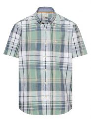 Camel Active Koszula - Regular fit - w kolorze turkusowym rozmiar: XXL. Brązowe koszule Camel Active, xxl, bez wzorów, z bawełny, bez kołnierzyka, bez ramiączek. Za 127.05 zł.