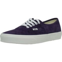 Buty VANS VN000D7YGRE1 AUTHENTIC Fioletowy. Fioletowe buty turystyczne Vans, bez wzorów, z tkaniny, bez zapięcia, na fitness i siłownię. Za 337.99 zł.