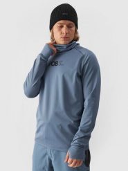 4F Podkoszulek termiczny w kolorze błękitnym rozmiar: S. Niebieskie bielizna termoaktywna 4F, s, bez wzorów, z materiału, bez ramiączek. Za 98.45 zł.