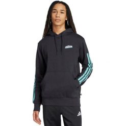 Bluza męska adidas Color Script. Czarne bluzy z kapturem Adidas, m, bez wzorów, z bawełny, z kapturem. Za 200.99 zł.