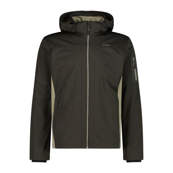 Kurtka softshell z kapturem CMP. Niebieskie kurtki CMP, na wiosnę, m, bez wzorów, z materiału, z kapturem. Za 309.99 zł.