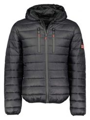 Geographical Norway Kurtka pikowana "Alaric" w kolorze czarnym rozmiar: S. Czarne kurtki Geographical Norway, s, bez wzorów, bez kaptura. Za 119.40 zł.