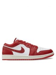 Nike Sneakersy Air Jordan 1 Low Se FJ3459 160 Biały. Białe buty sportowe casual Nike, bez wzorów, ze skóry, bez zapięcia. Za 529.99 zł.