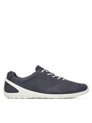 ECCO Sneakersy Biom Lite 80238402038 Granatowy. Niebieskie buty sportowe casual ecco, bez wzorów, z nubiku, bez zapięcia. Za 469.99 zł.