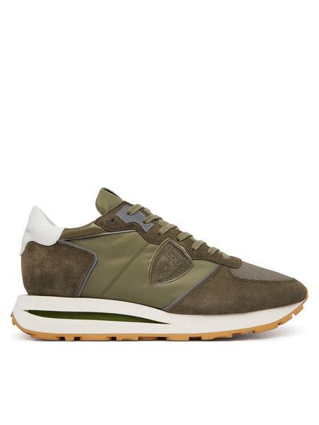 Philippe Model Sneakersy A006889 TKLU W010 Zielony. Zielone buty sportowe casual Philippe Model, bez wzorów, ze skóry, bez zapięcia. Za 780.99 zł.