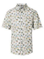 CASAMODA Koszula - Casual fit - w kolorze kremowym rozmiar: XL. Brązowe koszule CASAMODA, xl, bez wzorów, z bawełny, bez kołnierzyka, bez ramiączek. Za 113.63 zł.