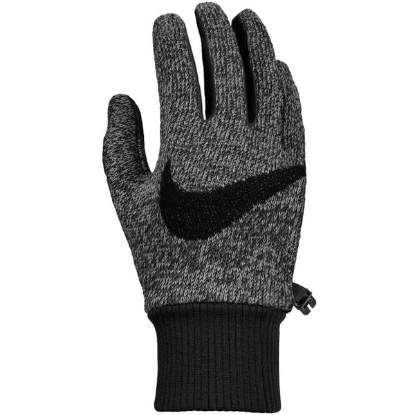 Męskie Rękawiczki Do Biegania DriFIT. Czarne rękawiczki Nike, bez wzorów, z elastanu. Za 218.99 zł.