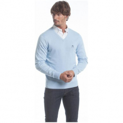 Polo Club C.H.A Sweter Męski L Jasnoniebieski. Swetry nierozpinane marki Polo Club C.H..A. W wyprzedaży za 259.00 zł.