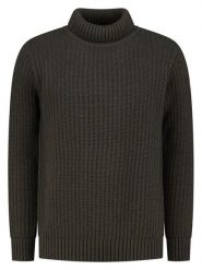 TRAVELIN' Golf "Boda" w kolorze antracytowym rozmiar: L. Czarne golfy Travelin', l, z aplikacjami, ze skóry, bez ramiączek. Za 282.99 zł.